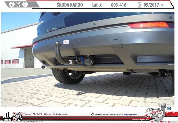 Tažné zařízení Vertikální Automat