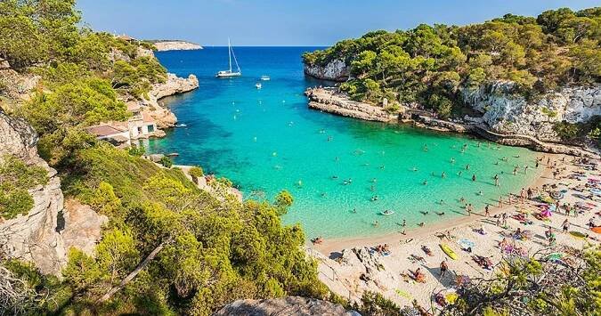 Mallorca Španělsko pláže
