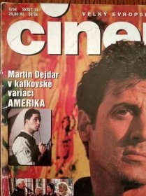 Časopis Cinema 6/94. - Knihy a časopisy