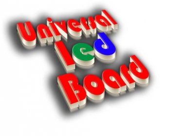 universal lcd - universal controller kit -universal led-board universal