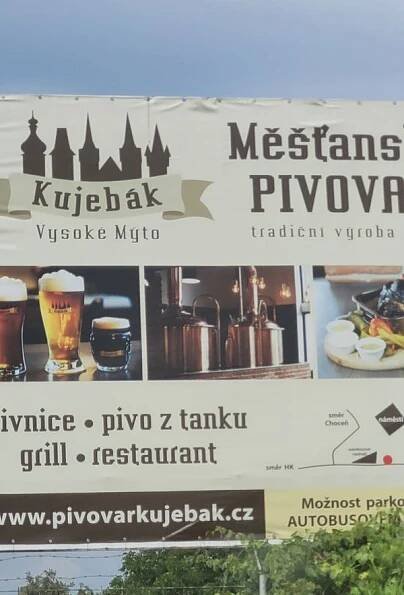 Měšťanský pivovar Kujebák Vysoké Mýto foto 2
