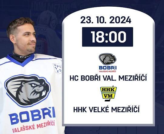 MEZIŘÍČSKÉ DERBY / Utkání II. ligy, HC Bobři Val. Meziříčí - HHK Velké Meziříčí