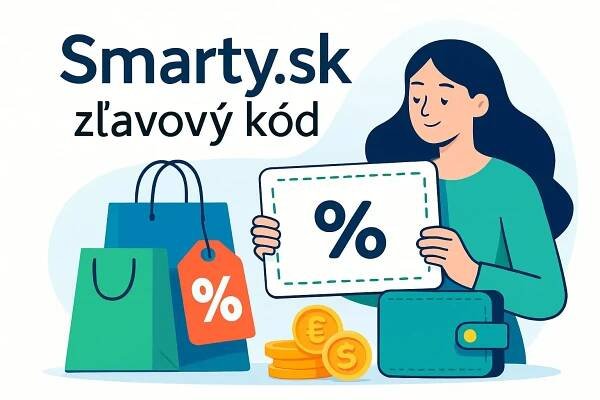 Smarty.sk zľavový kód – ušetrite pri nákupe na Smarty.sk