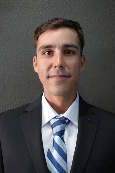 Picture of Lucas Rumancik in suit and tie.
