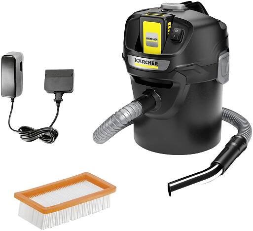 Kärcher AD 2 1.348-301.0 vysavač popela 230 W 14 l vč. 1 akumulátoru
