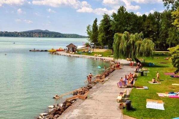 Camping Füred, Balatonfüred, Balaton, Maďarsko, Dovolená s CK Geovita
