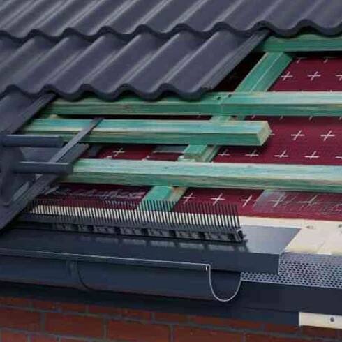 VENTIGRID KOMBI - Ventilační ochranná mřížka s hřebenem