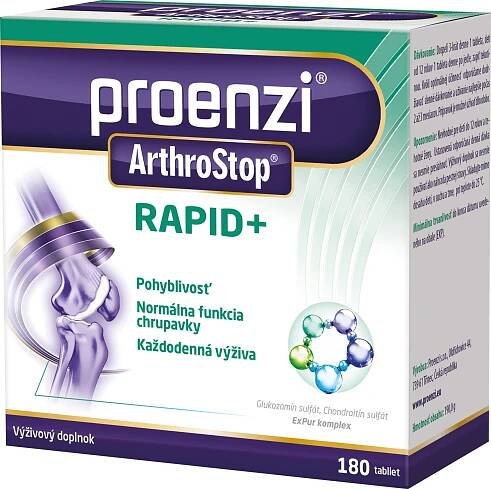 Proenzi ArthroStop Rapid+ 1×180 tbl, výživový doplnok