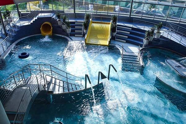 Rekreační bazén s výplavovým bazénem | Aquapark Olomouc - kvalitní prostředí pro rekreaci, relaxaci a aktivní odpočinek