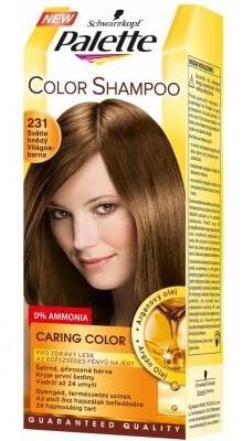 Pallete Color Shampoo 231 světle hnědá tónovací