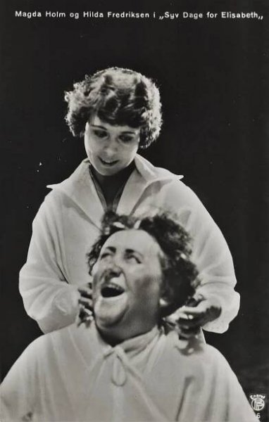 Syv dage for Elisabeth - Fotosky - Magda Holm, Hilda Fredriksen