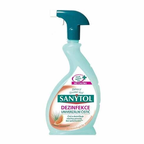Sanytol dezinfekce univerzální čistič sprej grep 500 ml