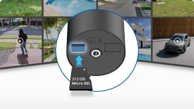 Local microSD Storage