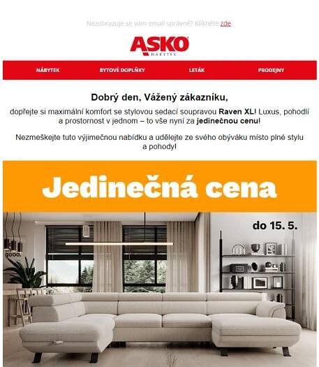 Jedinečná cena!