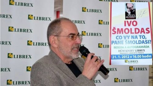 Ivo Šmoldas besedoval v Domě knihy Librex v Ostravě