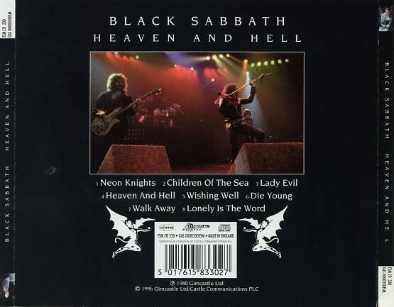 Heaven and Hell – Black Sabbath Online