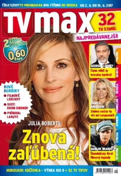 Predplatné časopisu - TV max