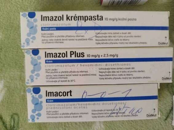Prodám - Prodám nové mast. lmazol krém Imazol plus imacort, Zlín