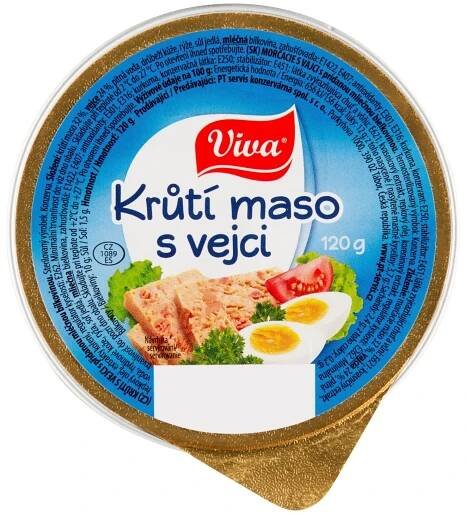 Maso krůtí s vejci Viva levně | Kupi.cz