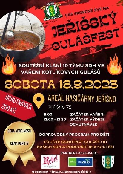 Jeřišský GULÁŠFEST – Informační centrum Chotěboř