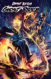 Cover image for DANNY KETCH: GHOST RIDER #4 BEN HARVEY COVER