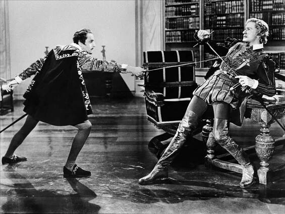 Pán sedmi moří - Z filmu - Henry Daniell, Errol Flynn