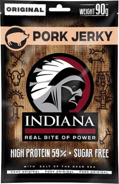 Indiana Jerky Pork Original 90 g