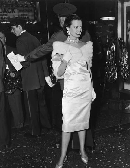 Gloria Vanderbilt at Movie Premiere 