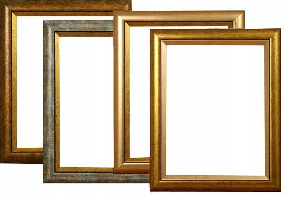 RÁMEČEK HOTOVÉ VAZBA OBRAZŮ FOTOGRAFIÍ PUZZLE 40x50 5 CM DŘEVO