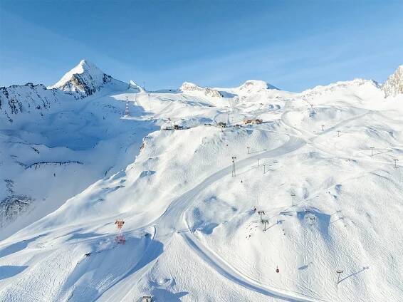 Zell am See - Kaprun - Lyžařské areály - Rakouské Alpy