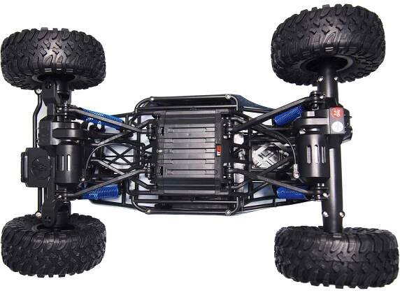 Amewi Crazy Crawler 1:10 RC model auta elektrický, Crawler, 4WD (4x4), vč. akumulátorů, nabíječky a baterie ovladače, 22218