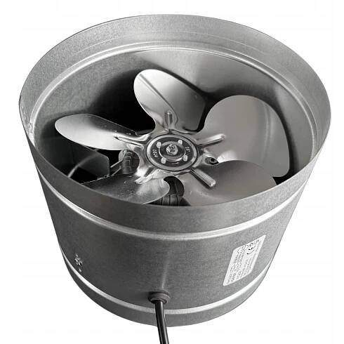 Průmyslový axiální kanálový ventilátor AKF 200 410 m³/h Průměr 200 mm