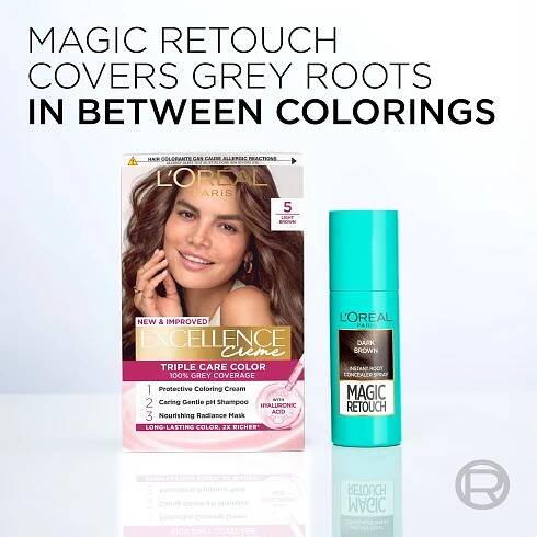 L'ORÉAL PARIS Magic Retouch 2 Dark Brown 75 ml