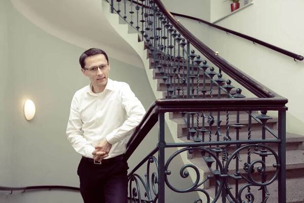 PhDr. Martin Gregor, Ph.D., ředitel IES FSV UK (Foto: Libor Fojtík)