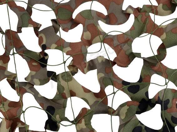 Maskovací síť Laset Cut 1,5 x 2 m - Flecktarn [Imperator Tactical]