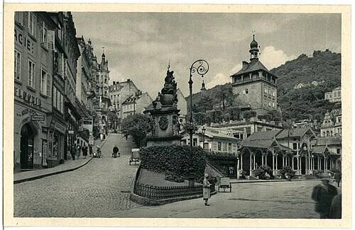 Sloup Nejsvětější Trojice (Karlovy Vary) – Wikipedie