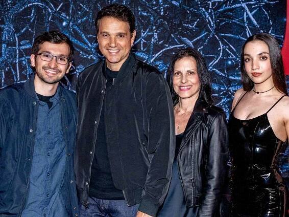 Ralph Macchio and family attends Netflix's 