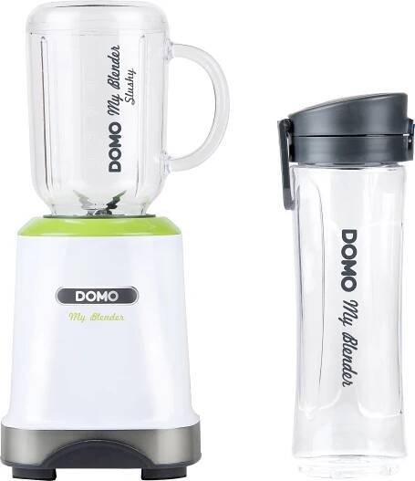 DOMO My Blender Slushy stolní mixér 300 W bílá, zelená