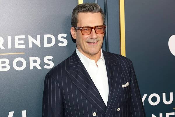Jon Hamm attends Apple TV+'s 