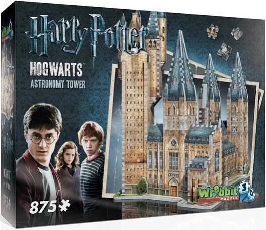 Wrebbit 3D puzzle Harry Potter Bradavice Astronomická věž 875 ks