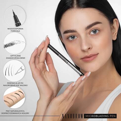 Fix na obočí Nanobrow Espresso - ultratenké fix na obočí, microblading Kód výrobce 5905669547512