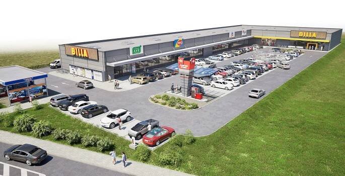 Lomnice nad Popelkou - retail park - Traxial