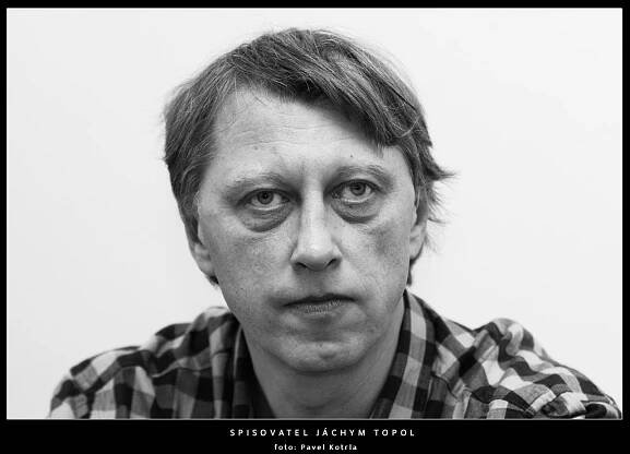 Spisovatel Jáchym Topol – [pak] Poznámkový blok Pavla Kotrly