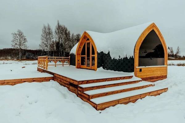 Iglu izolovaný saunový dům | Sauny Gerža