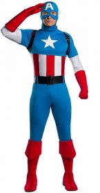Marvel For Adult Captain America Premium Costume