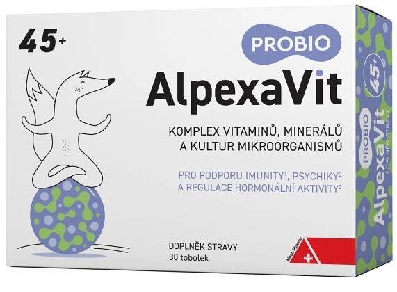 ALPEXAVIT Probio 45+ 30 tobolek