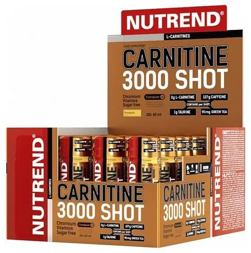 Nutrend Carnitine 3000 Shot 20 x 60 ml
