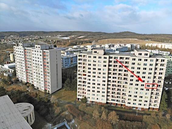 Byt družstevní 1+1, 48 m2, Brno-Bystrc