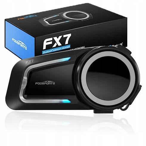 Fodsports FX7 MESH SYSTEM INTERKOM PRO 10 motocyklistů DUAL CORE BT5.4+FM