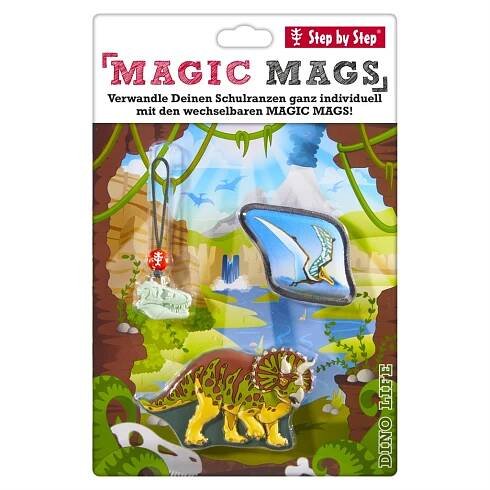 Doplňková sada obrázků MAGIC MAGS Dino Tres k aktovkám GRADE, SPACE, CLOUD, 2v1 a KID - Obrázek 2